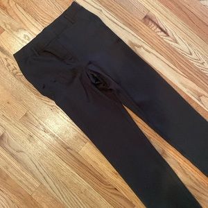 Quince Ultra Strech Ponte Straight Leg, small, olive green